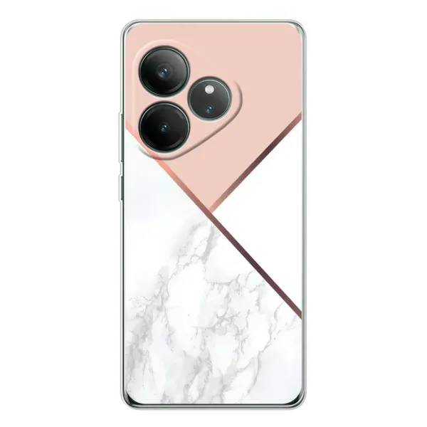 Чехол с принтом «Тройной мрамор» для Realme GT Neo 7