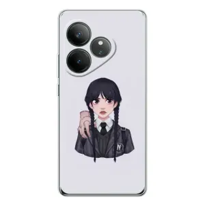 Чохли Венсдей на Realme GT Neo 7 Уенсдей (AlphaPrint) (Венздей і Річ)