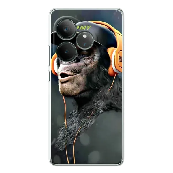 Чехол с принтом «В наушниках» для Realme GT Neo 7