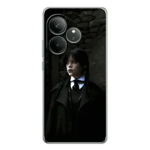 Чохол з дизайном Венздей 2 на Realme GT Neo 7 (Темний стиль Венздей)