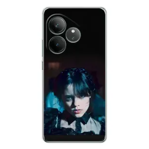 Чохли Венсдей на Realme GT Neo 7 Уенсдей (AlphaPrint) (погляд Венздей)