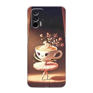 Чехол с мемом Тралалело тралала на Realme GT (Балерина капучина)