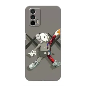 Чехлы для Realme GT - Bearbrick Louis Vuitton (PREMIUMPrint) (Беарбрик Джордан)