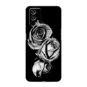Чохол з картинкою (Стильні) РіалМі ЖТ - (AlphaPrint) (Чорна троянда)