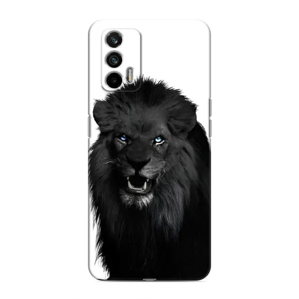 Чехол с принтом «Черный ЛЕВ» для Realme GT