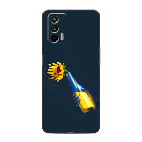 Чехол с принтом «Коктейль молотова» для Realme GT