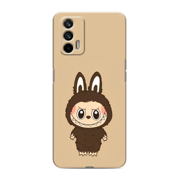 Чехол с принтом «Bored Ape в красном» для Realme GT Чехол с принтом «Bored Ape в красном» для Realme GT