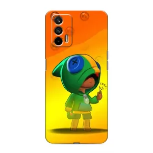 Чехол для Realme GT Бравл Старс (VPrint) (Хлопчик Леон)