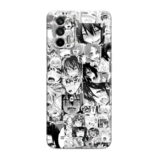 Чехол с принтом «Ahegao manga» для Realme GT