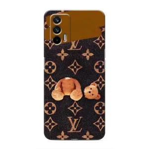 Брендновые Чехлы для Realme GT - (PREMIUMPrint) (Медведь без головы)