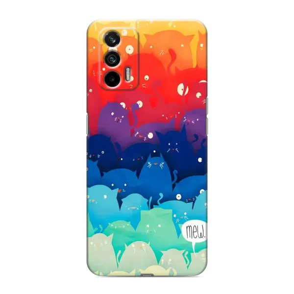 Чохол з принтом «Mew» для Realme GT