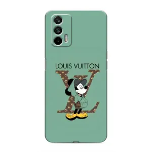 Чехлы Луи Витон для Realme GT (AlphaPrint - LOUIS VUITTON) (Микки Маус LV)