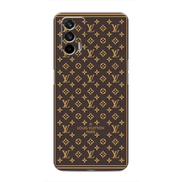 Чехол с принтом «обои LV» для Realme GT