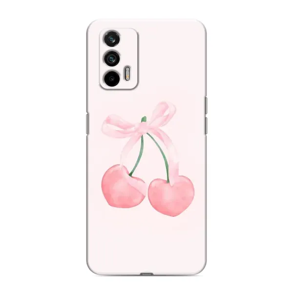 Чехол с принтом «Розовые вишни» для Realme GT