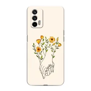 Чехлы для любимой на Реалми GT (VPrint) (Руки любви)