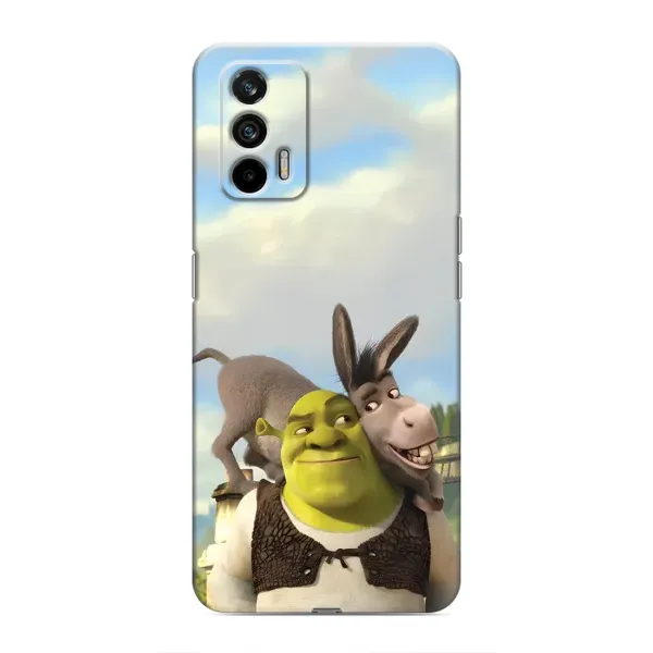 Чохол з принтом «Шрек та Осел» для Realme GT