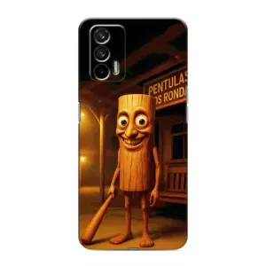 Чехол с мемом Тралалело тралала на Realme GT (Тунг тунг сахур)