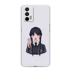 Чохли Венсдей на Realme GT Уенсдей (AlphaPrint) (Венздей і Річ)
