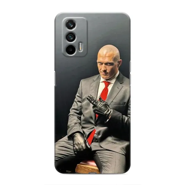 Чохол з принтом «Усик Hitman» для Realme GT