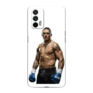 Чохол з принтом «Усик на білому» для Realme GT