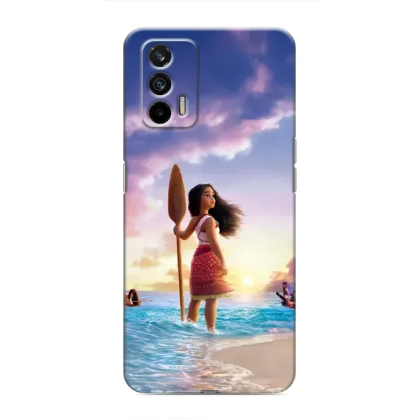 Чохол з принтом «Моана з веслом» для Realme GT