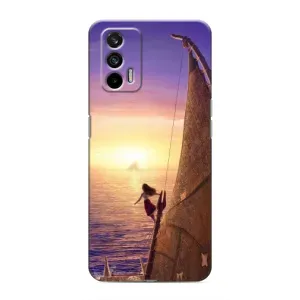 Чохол з мультфільмом Ваяна Realme GT (Захід сонця Ваяна)