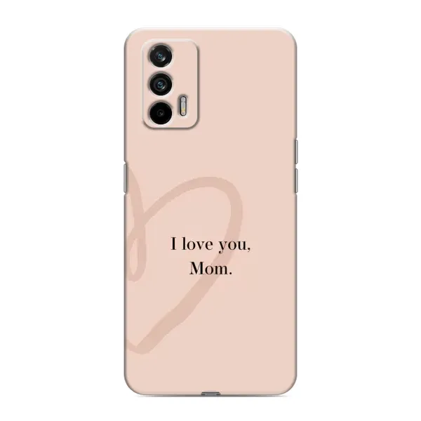 Чохол з принтом «Серце мамі» для Realme GT Чохол з принтом «Серце мамі» для Realme GT
