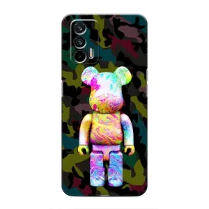 Чехлы для Realme GT - Bearbrick Louis Vuitton (PREMIUMPrint) (Яркий Bearbrick)