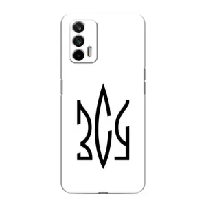 Чехлы для Realme GT  Укр. Символика (AlphaPrint) (ЗСУ герб)