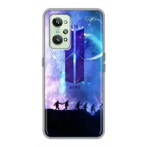 Чохли BTS для Realme GT2 (AlphaPrint) (Army BTS)