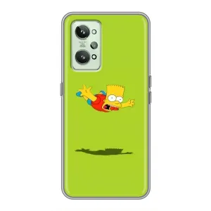 Чjхол з Сімпсонами для Realme GT2 (VPrint) (Барт Сімпсон)