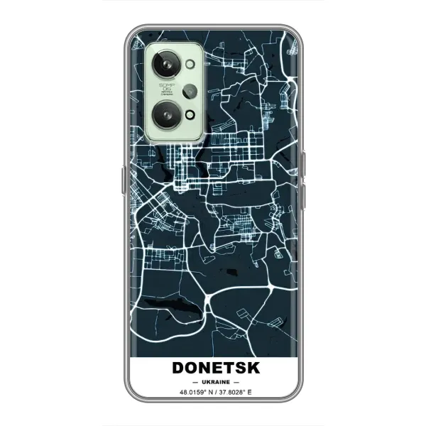 Чохол з принтом «Донецьк» для Realme GT2