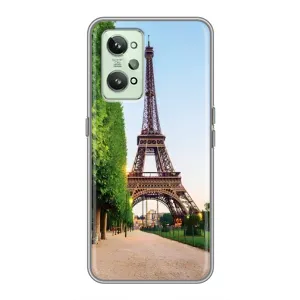 Чохол Ейфелева Вежа Realme GT2 - (AlphaPrint) (Дорога до Парижу)