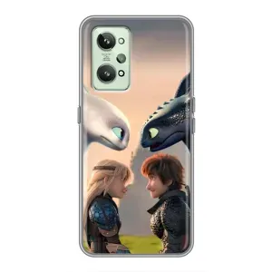 Чохол як приборкати дракона на Realme GT2 (Гикавка і Астрід)