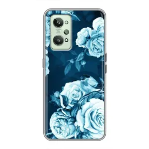 Чехлы (ART) Цветы на Realme GT2 (VPrint) (Блактині бутони)