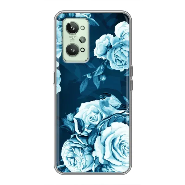 Чехол с принтом «Голубые Бутоны» для Realme GT2