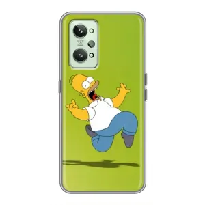 Чjхол з Сімпсонами для Realme GT2 (VPrint) (Гомер Сімпсон)