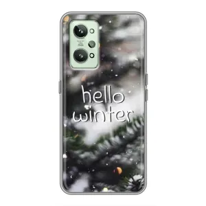 Новорічні, Святкові Чохли для Realme GT2 - 2024 год (Hello winter)