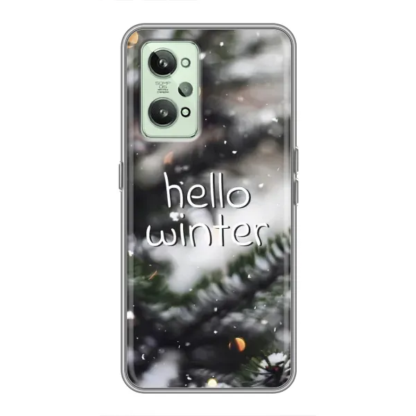 Чохол з принтом «Hello winter» для Realme GT2
