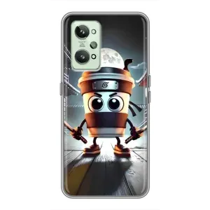 Чехол с мемом Тралалело тралала на Realme GT2 (Капучино асасино)