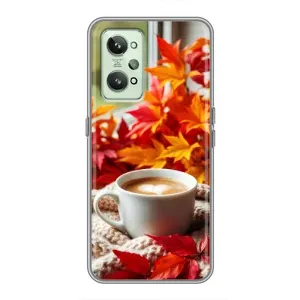 Чехол с уникальным дизайном «Осень с кофе» для Realme GT2