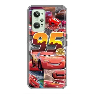 Силіконовий чохол Маквін для Realme GT2 (Колаж Блискавка Маквін)