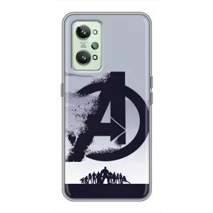 Чохли з героями Марвел Realme GT2 (VPrint) (Команда А)
