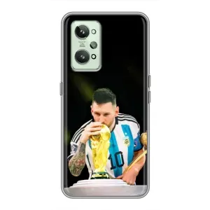 Чохли для Realme GT2 (Leo чемпіон) (AlphaPrint) (Кубок Мессі)