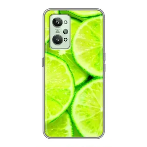 Чохли з фруктами для Realme GT2 (VPrint) (Лайм)