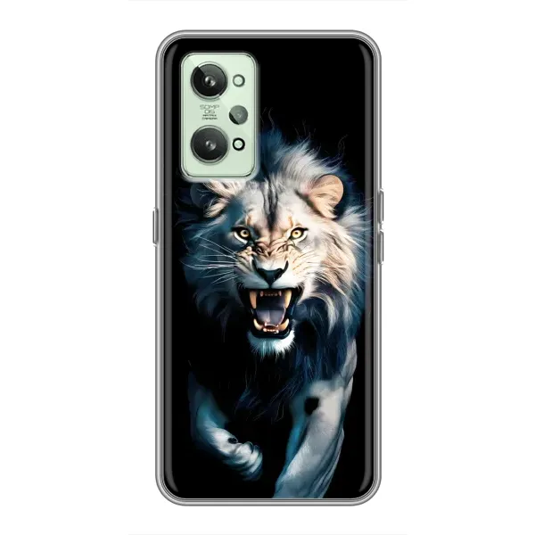 Чехол с принтом «Лев в темноте» для Realme GT2