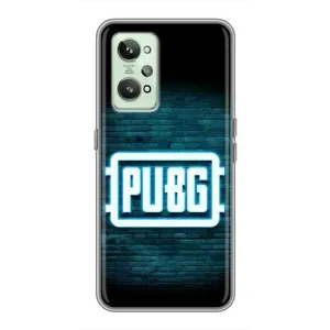 Чеjхол PUBG для РеалМі ГТ2 (AlphaPrint) (Лого PUBG)