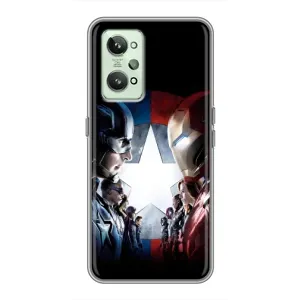 Чохли з героями Марвел Realme GT2 (VPrint) (Марвел стайл)