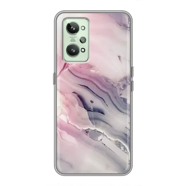 Чохол з принтом «Пурпурний Мрамор» для Realme GT2