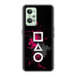 Чохол Гра в кальмара для Realme GT2 (Символи Гра кальмара)